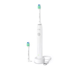 Philips Sonicare 2100 Series HX4022/01 Electric Toothbrush - Powerful Cleaning, Whiter Teeth, Sleek White Design